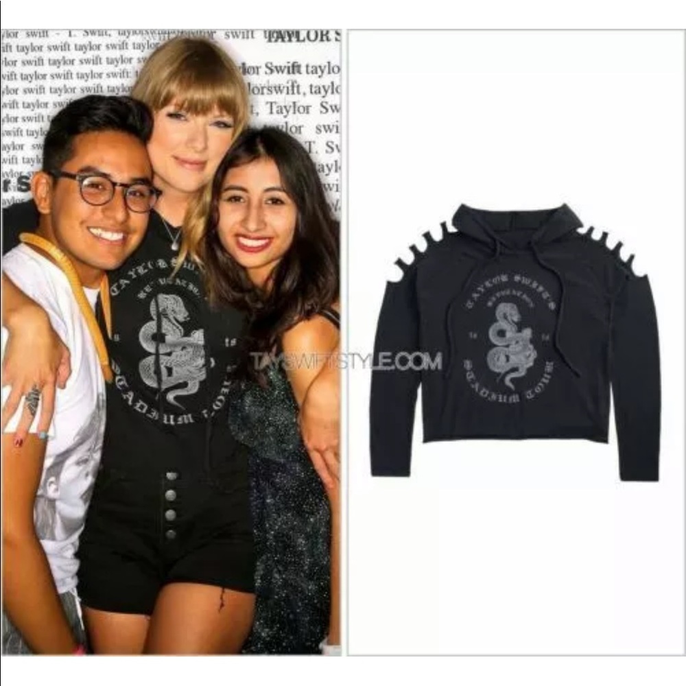 Taylor Swift Reputation Tour Cropped Hoodie Price is FIRM. Thank you🙏